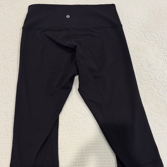 lululemon athletica Pants - Lululemon Athletica Black Cropped Leggings